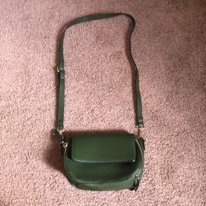 Army Green Cross Purse